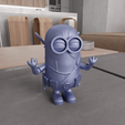 HighQuality1.png 3D Dead Pool Shaped Minion Figure Gift for Friend with 3D Stl Files & Ready to Print, 3D Printing, 3D Figure Print, Kids Toy, 3D Printed