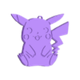 Pikachu Keychain.stl Pikachu Wall Art and Keychain Pack