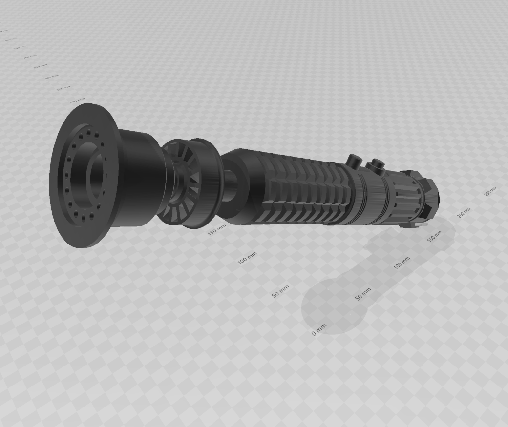 Download Stl File Obi Wan Kenobi Lightsaber Hilt • 3d Printable Model • Cults 0629