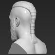 7.jpg Ragnar Lothbrook Vikings bust 3D printing ready stl obj