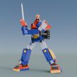 Voltes-artic-3.jpg Voltes V Robo avec Articulation Fan Art - Voltus V