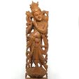 20200919_123006.jpg Krishna Playing the Flute - A Sandalwood Carving