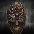 4-1.jpg Post Apocalyptic Wasteland Full Face Mask 3D print model
