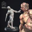 flesh-golem.jpg Golem Flesh - Constructs - PRESUPPORTED - Illustrated and Stats - 32mm scale