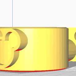 popcorn-bucket-stand.jpg Free STL file Disney popcorn bucket wall mount・3D printable object to download