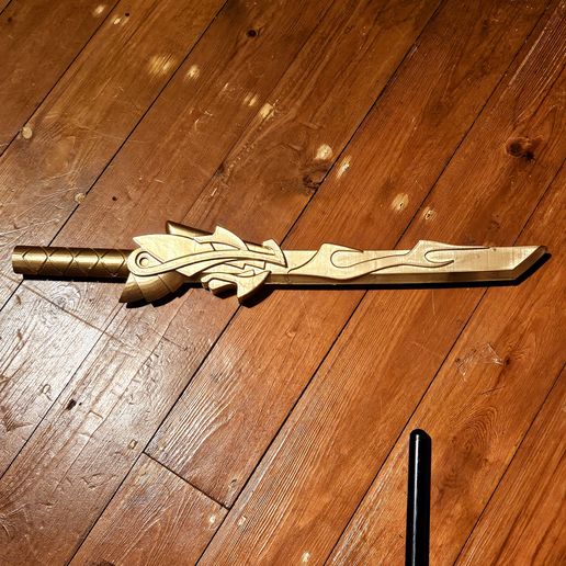 🔥 Ninjago - Kai's Fire Sword | 3D Model for Cosplay・3D Print