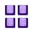 Neon, Round keycap, profile inwards, angle (Mihovec Design).stl Neon Keycaps Valorant (Multiple Designs - Variations) Bundle