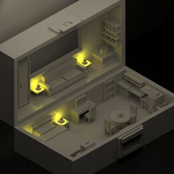 1.jpg STL file House box・3D printer design to download