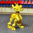Flexi Print-in-Place llamacornio (llama unicornio)