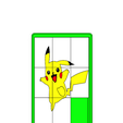 666.png Pikachu Slide Puzzle - 3D Printed Pikachu Character Sliding Tile Game