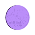 amiibo_panel-Wolf_Link_20.stl amiibo tags (Ø25mm NFC tags)