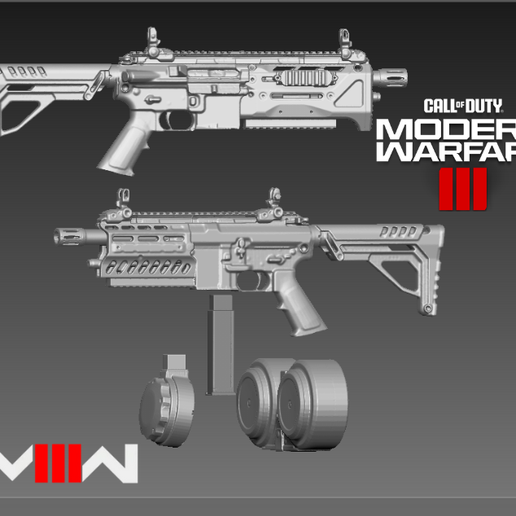 3D file arm9 3d model Call of duty mw3 warzone 🤙 ・Design to download ...