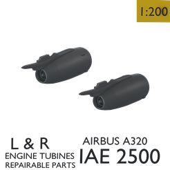 L2.png Fichier 3D PACK MOTEURS A320 (IAE 2500) L&R・Plan à imprimer en 3D à télécharger, ZmanOra