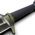 Boromirdague.156.jpg Boromir's dagger with scabbard - LOTR - THE HOBBIT - UNITED CUTLERY