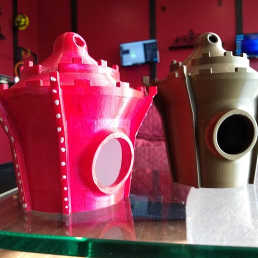 stylish birdhouse - 3D model önizlemesi