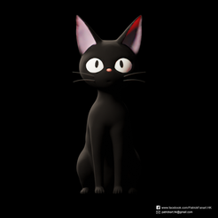 JiJi_2.png Fichier STL gratuit Jiji(service de livraison de Kiki)・Idée pour impression 3D à télécharger