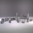 CarService_1.png Файл STL Автосервис・Модель для загрузки и 3D-печати