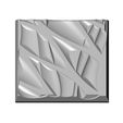 Decor-panel6-07.jpg Abstract mesh relief decor panel N01 3D print model