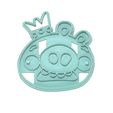 Angry-Birds-King-Pig-2-Cookie-Cutter.jpg ANGRY BIRDS COOKIE CUTTER, KING PIG 2 COOKIE CUTTER, KING PIG 2, ANGRY BIRDS COOKIE CUTTER, COOKIE CUTTER, KING PIG 2
