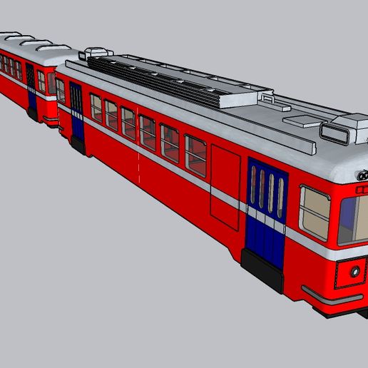 Renfe S442 ferrocarril de guadarrama 3D model