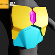 3.png 3D file The Mandalorian - Chest Plate Armour - 3D model - STL (digital download)・3D printer model to download