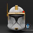 Phase-1-Clone-Trooper-Helmet-Commander-Version.jpg Phase 1 Clone Trooper Helmet - 3D Print Files