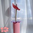 3D-PRINTABLE-FLOWER-TABLE-VASE-TOP-by-qbed-2.jpg PLASTIC FLOWER TABLE VASE