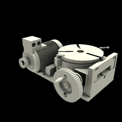 Vertex-HV-12-Rotary-Table-render1.png STL file Vertex HV-12 Rotary Table・3D printable model to download