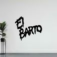 9.jpg GRAFFITI "EL BARTO" - WALL DECORATION