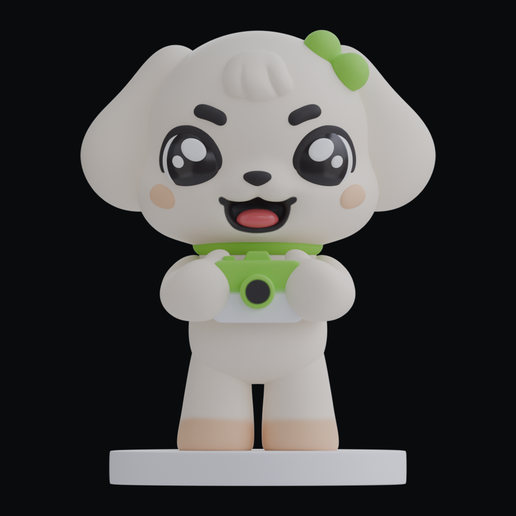 🐕 MINIVE GANGANJI IVE KPOP・ STL File for 3D printing・Cults