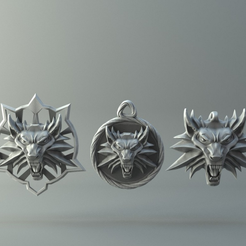 Capture_d_e_cran_2016-08-04_a__10.18.51.png Fichier STL gratuit Witcher wolf collection・Design à télécharger et à imprimer en 3D