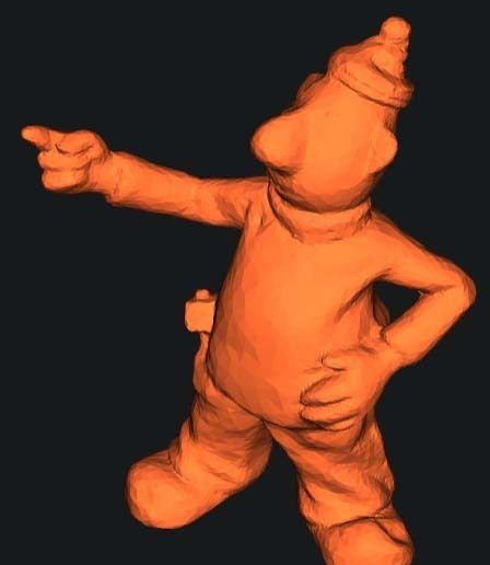 Mat - the neighbor from the fairy tale 3D model