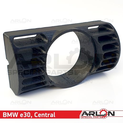 BMW e30 2.jpg Air Vent Gauge Pod, 52mm, Fits BMW E30 central "Arlon Special Parts"