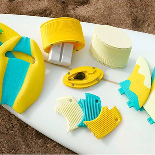 Download free STL file Surf Fins Waves • Model to 3D print ・ Cults