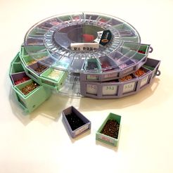IMG_0331.JPG STL file SPOOL STORAGE BOX (UPCYCLING)・Template to download and 3D print