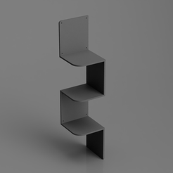 Corner Shower Shelves by SpongyBob, Download free STL model