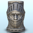 31.png Knight in armour dice mug (14) - Holder Beer Can Storage Container Tower Soda Box DnD RPG Boardgame 33cl 25cl 12oz 16oz 50cl Beverage