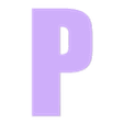 P.stl English Alphabet 26 letters