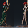 R4.png Fichier STL Triss Merigold Impression 3D・Modèle à télécharger et à imprimer en 3D