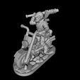 Bikebat2.png STL file Baseball Bat Wielding Biker・3D printer design to download