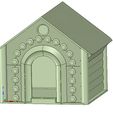cat_dog_house_v1-05.jpg doghouse cathouse housekeeper for real 3D printing