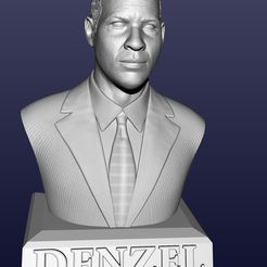 b01.jpg Archivo STL Denzel Washington・Modelo de impresión 3D para descargar