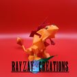 20251003_130159.jpg Red 13 from Final Fantasy VII low poly Action figure