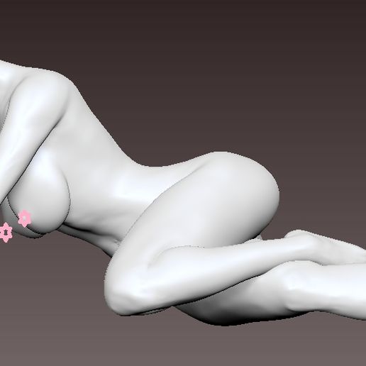 A SEXY LYING GIRL 3D model