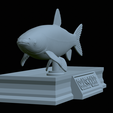 Grass-carp-statue-23.png fish grass carp / Ctenopharyngodon idella statue detailed texture for 3d printing