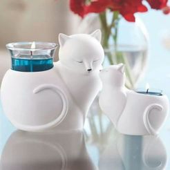 c58760c7df6d4984c79709674c5862c5.jpg Fichier STL Chat en pot ou bougeoir pour la décoration・Modèle à télécharger et à imprimer en 3D