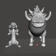 timonpumba1.jpg TIMON AND PUMBAA FIGURES SET PVC PLASTIC MODELS TOY KAWAII