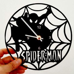 12bcb0a9c8e5478fee930126cfabed46_display_large.jpg Fichier STL gratuit Reloj Spiderman・Modèle pour imprimante 3D à télécharger