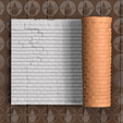red_slate_roof_tiles_01_front.png Thin Texture Roller (Low Resin Cost) – Red Slate Roof Tiles – 4.5 Inches Tall