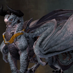 dracaille.png guil wars GW2 dracaille mount